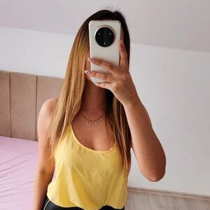 Yellow Amisu Tank Top